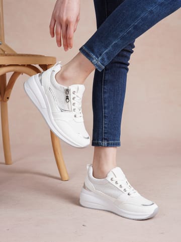 Foreverfolie Sneakersy w kolorze białym