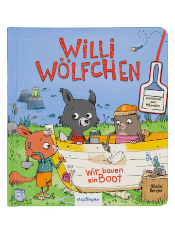 Esslinger Mitmach-Kinderbuch "Willi Wölfchen: Wir bauen ein Boot!"