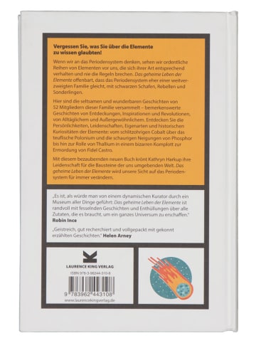Laurence King Verlag Sachbuch "Das geheime Leben der Elemente"