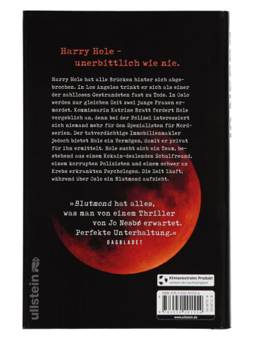 Ullstein Buchverlage Krimi "Blutmond (Ein Harry-Hole-Krimi 13)"