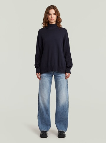 G-Star Sweter w kolorze granatowym