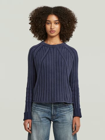 G-Star Sweter w kolorze granatowym
