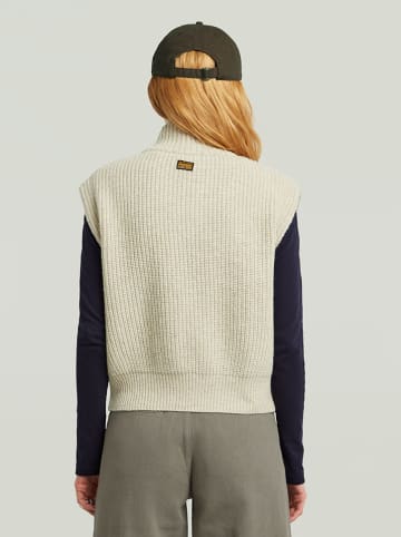 G-Star Woll-Strickweste beige