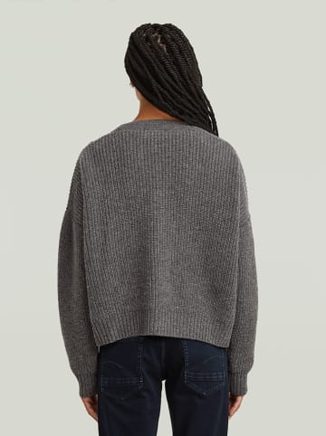 G-Star Wollen vest antraciet