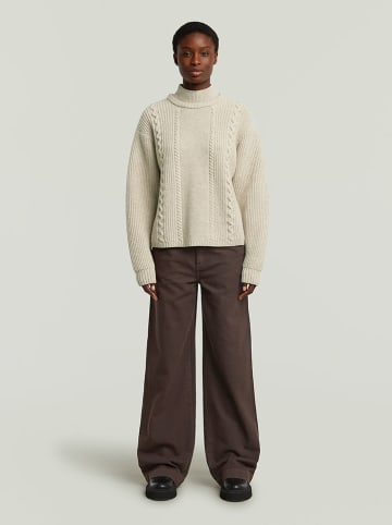 G-Star Wollpullover in Beige