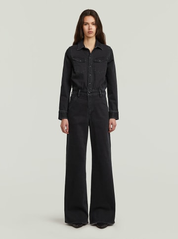 G-Star Jeans-Jumpsuit in Schwarz