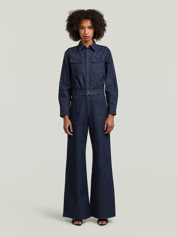 G-Star Spijkerjumpsuit donkerblauw