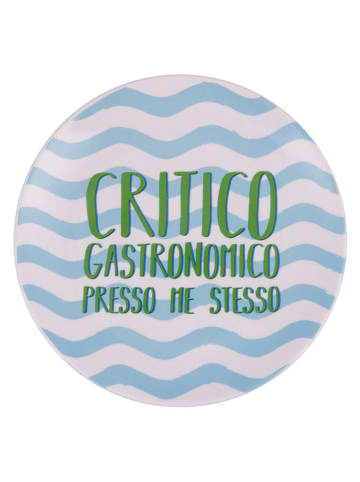 Villa d´Este 4er-Set: Dessertteller ''More Amore'' in Bunt - Ø 19,5 cm