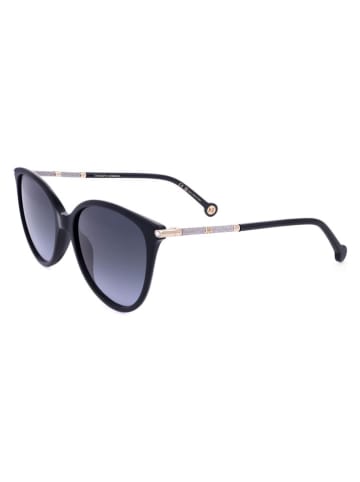 Carolina Herrera Dameszonnebril zwart/donkerblauw