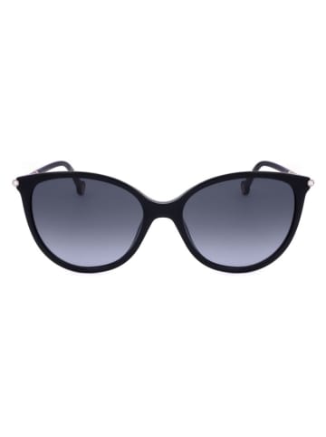 Carolina Herrera Dameszonnebril zwart/donkerblauw