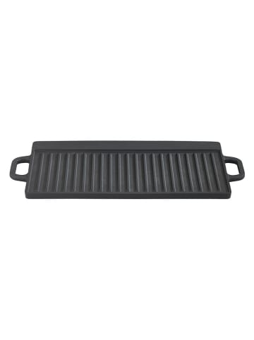 GSW Grillplatte in Schwarz - (B)42 x (H)23 cm