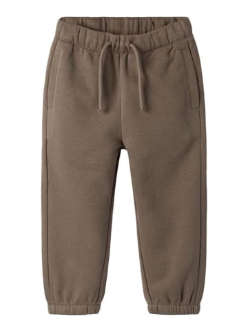 Lil Atelier Sweatbroek "London" kaki