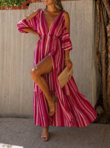 LA Angels Jurk roze/rood