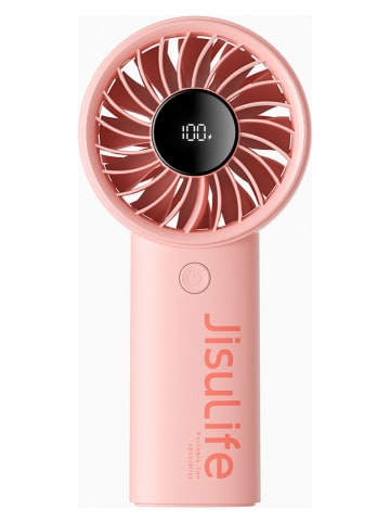 JisuLife Handventilator ''Handheld Fan 4'' lichtroze - (B)8,3 x (H)17,3 x (D)4,2 cm