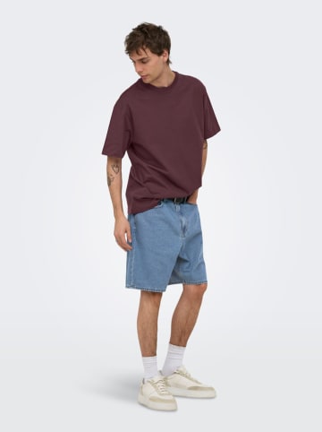 ONLY & SONS Shirt "Onsfred" bordeaux