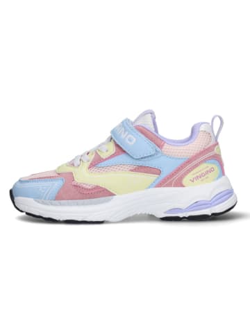 Vingino Sneakersy w kolorze błękitno-jasnoróżowym