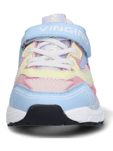 Vingino Sneakers lichtblauw/lichtroze