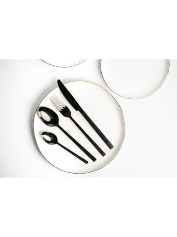 Vialli Design 3-delige set: gebakvorken zwart - (L)15 cm