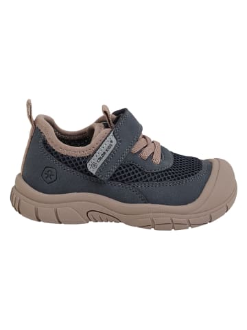 Color Kids Sneakers in Dunkelblau/ Beige