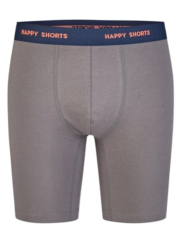 Happy Shorts Bokserki (2 pary) w kolorze granatowym i szarym