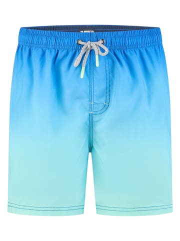 Happy Shorts Badeshorts in Türkis/ Blau