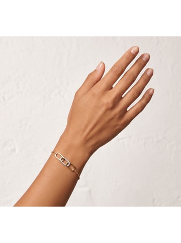 ÔNESSA Gecoate armband met sierelementen