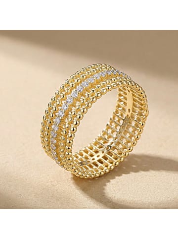 ÔNESSA Beschicht. Ring mit Edelsteinen
