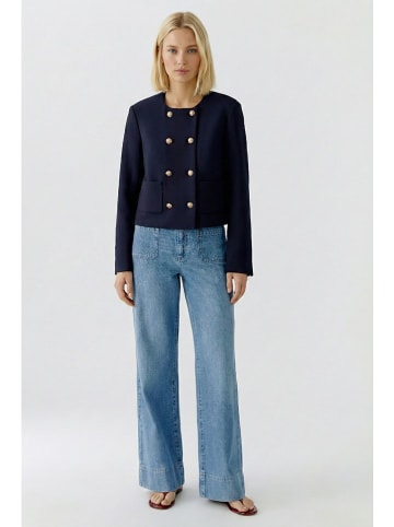 Oui Blouson in Dunkelblau