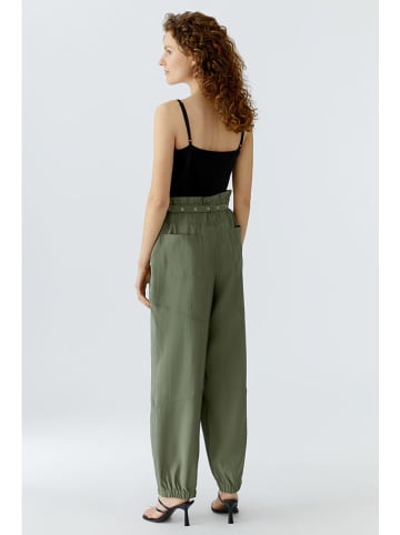 Oui Hose in Khaki