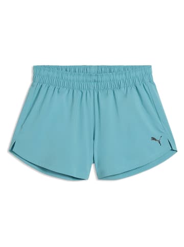 Puma Szorty sportowe "TAD Essentials" w kolorze turkusowym