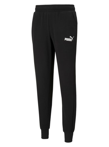 Puma Sweathose "Ess Logo" in Schwarz