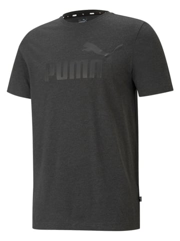 Puma Trainingsshirt "Ess Heather" in Grau