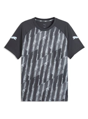 Puma Trainingsshirt "individualLIGA Graphic Jersey" in Grau