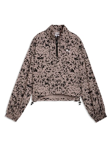 Puma Sweatshirt "Ess Graphic Animal" in Beige/ Schwarz