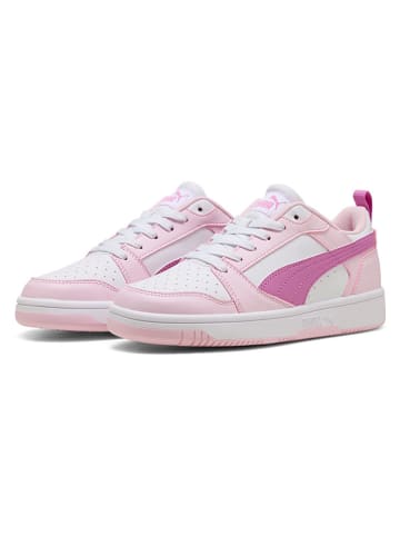 Puma Sneakers "Rebound V6 Lo" in Weiß/ Rosa