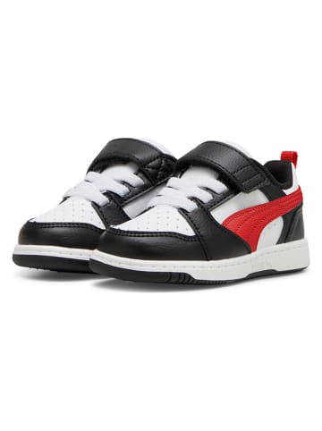 Puma Sneakersy "Rebound V6 Lo AC+" w kolorze czarnym