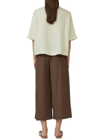 s.Oliver Leinen-Bluse in Beige