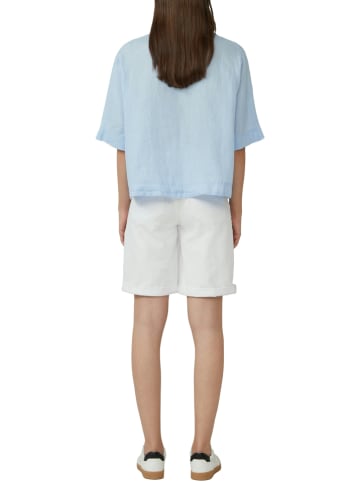 s.Oliver Leinen-Bluse in Hellblau