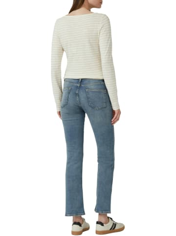 s.Oliver Longsleeve in Beige/ Weiß
