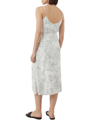 s.Oliver Kleid in Weiß/ Schwarz