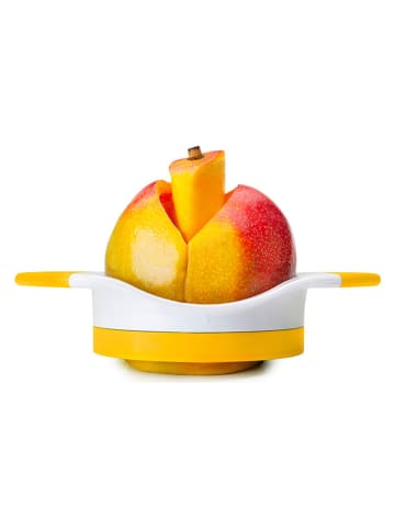 Ibili Krajalnica w kolorze żółtym do mango - szer. 19 cm