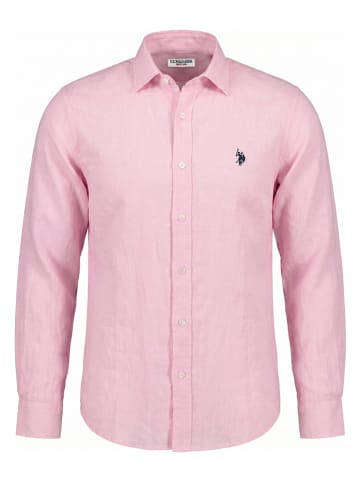 U.S. Polo Assn. Koszula w kolorze jasnoróżowym