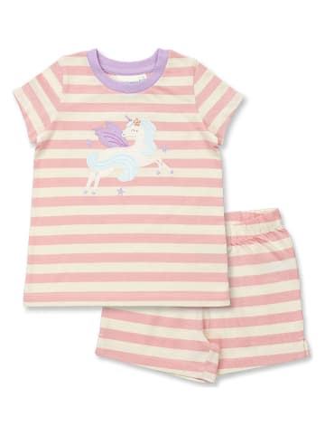Sense Organics Pyjama in Rosa/ Creme