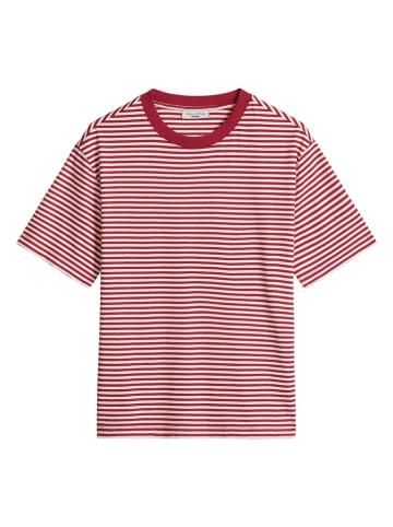 Marc O'Polo Shirt bordeaux/wit