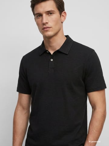 Marc O'Polo Poloshirt in Schwarz