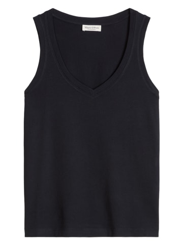 Marc O'Polo Top w kolorze czarnym
