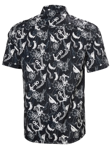 Helly Hansen Functionele blouse "Fjord" zwart/wit
