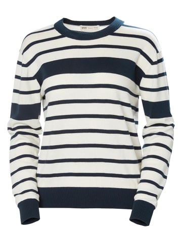 Helly Hansen Sweter "Skagen" w kolorze biało-granatowym