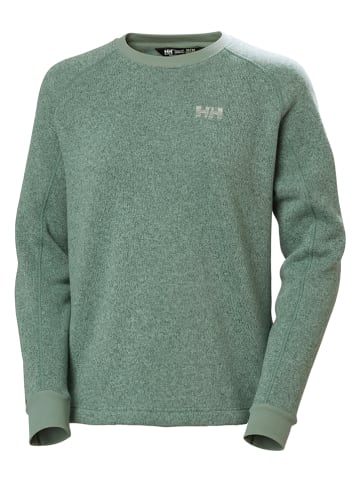 Helly Hansen Bluza polarowa "Varde" w kolorze zielonym