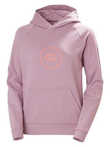 Helly Hansen Hoodie "Core Graphic" paars
